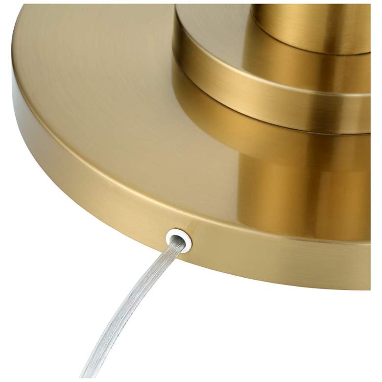 Image 6 Possini Euro Granview 70" Gold Light Blaster™ 4-Light Torchiere more views