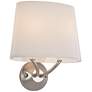 2_Possini Euro Grenfell 11 3/4" High Brushed Nickel Wall Sconce