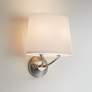 1_Possini Euro Grenfell 11 3/4" High Brushed Nickel Wall Sconce