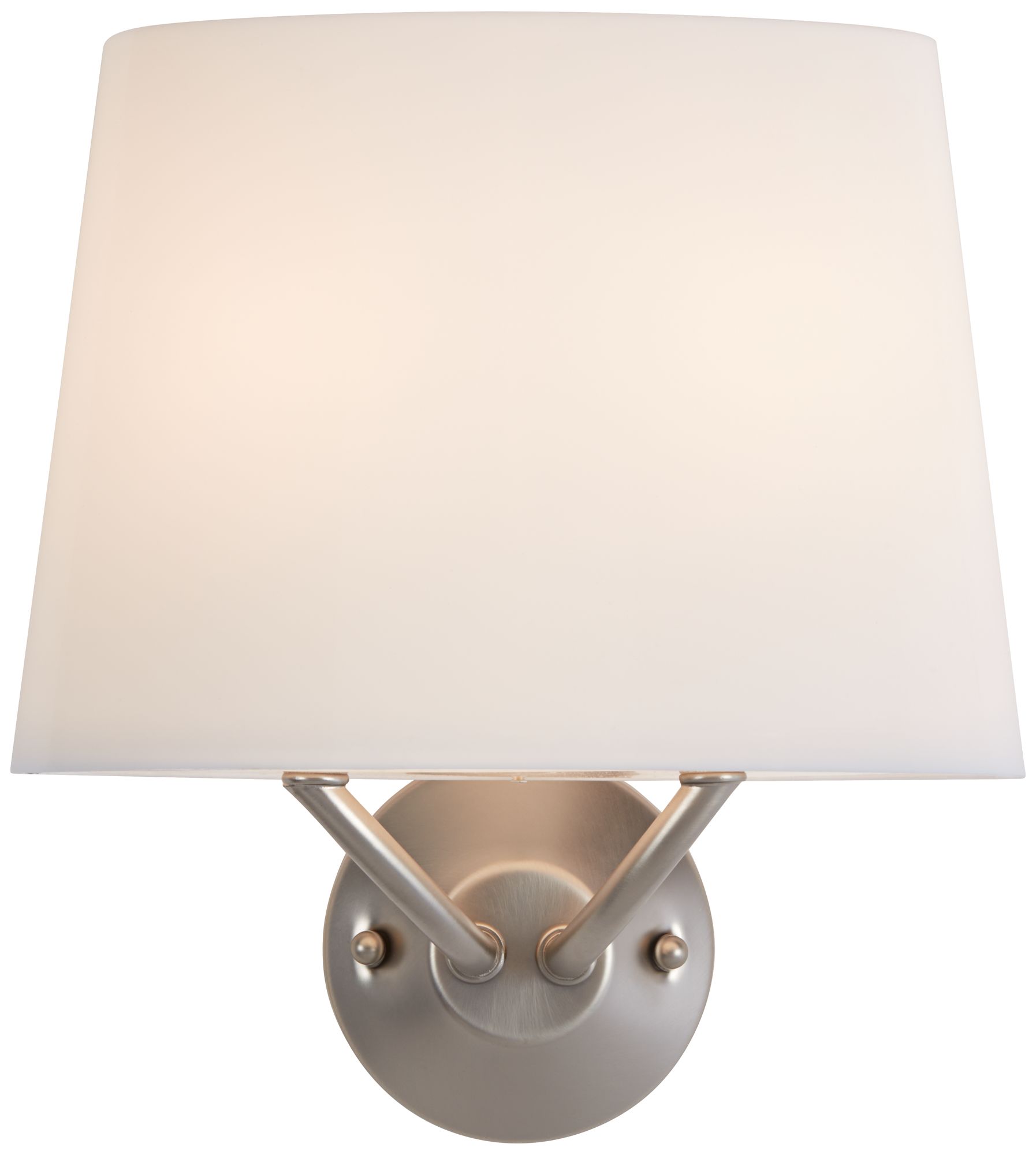 Image 6 Possini Euro Grenfell 11 3/4" High Brushed Nickel Wall Sconce more views