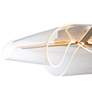 4_Possini Euro Grosvenor 25" Brushed Gold Modern LED Ceiling Light more views