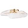 5_Possini Euro Grosvenor 25" Brushed Gold Modern LED Ceiling Light more views