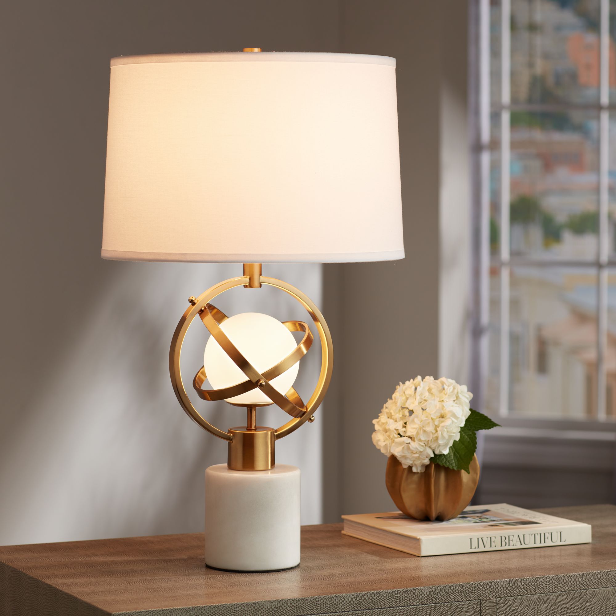 globe designer night light