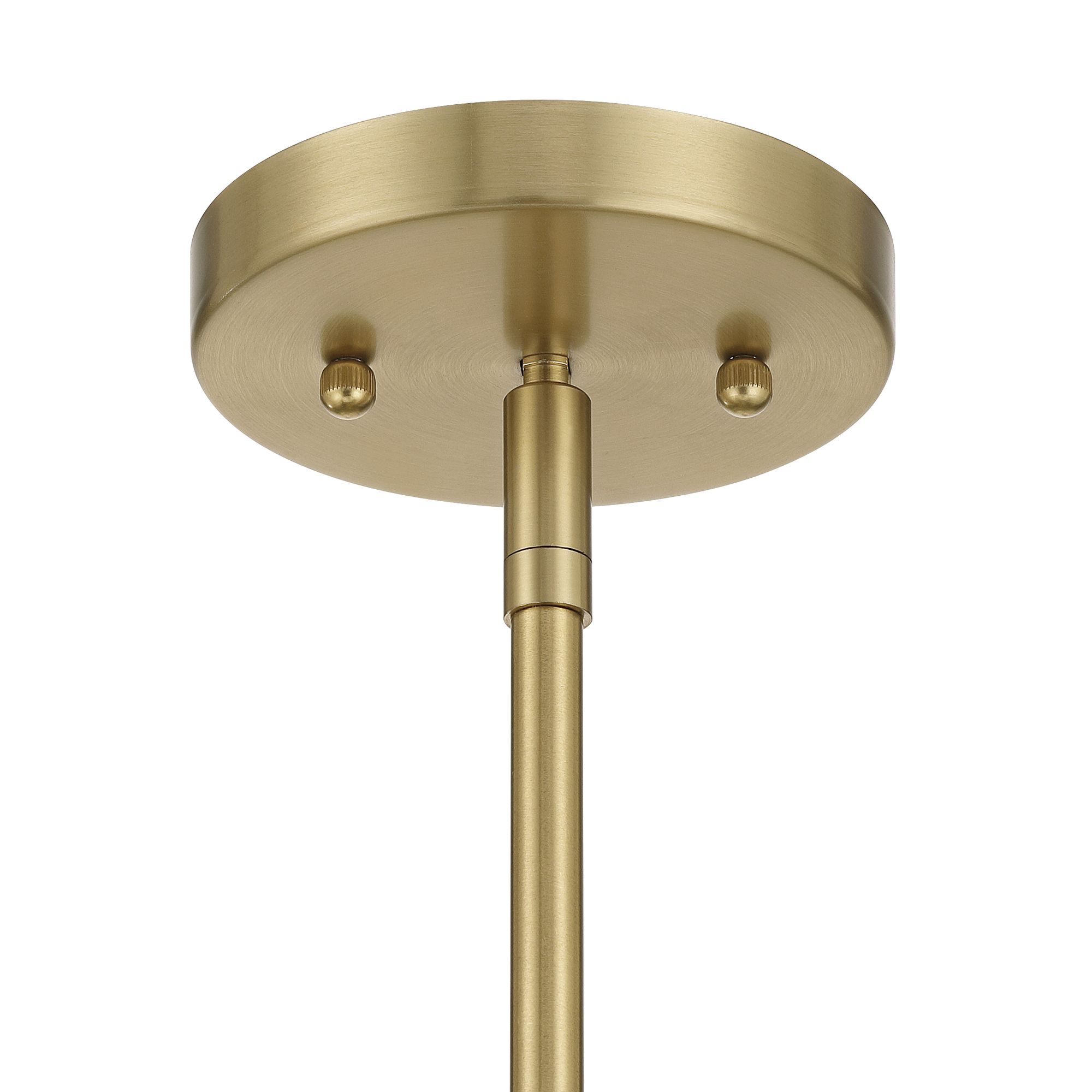 Image 6 Possini Euro Halloran 28" Wide Brass and Glass 8-Light Pendant Light more views