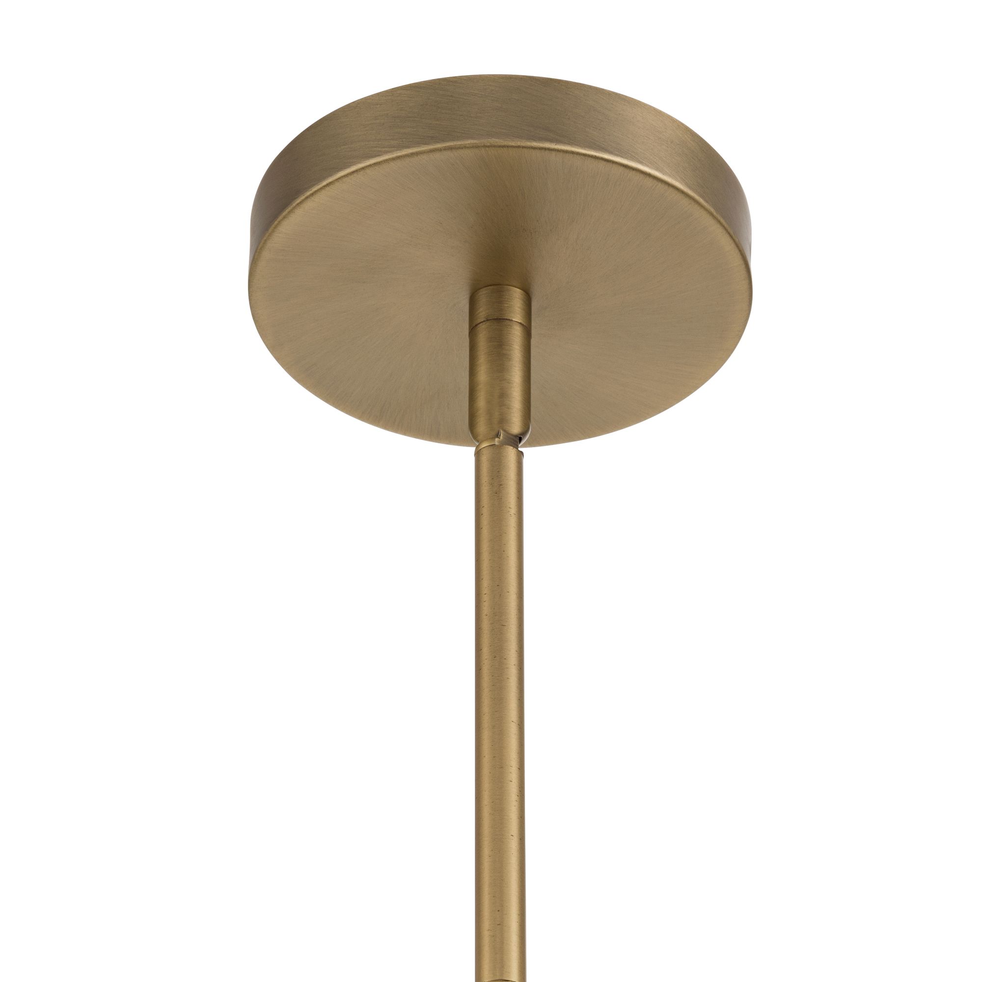 Watch A Video About the Possini Euro Hammon Aged Brass and Glass Pendant Light