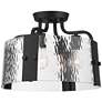 3_Possini Euro Hanniger 16 1/4"W Black 4-Light Ceiling Light