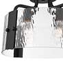 4_Possini Euro Hanniger 16 1/4"W Black 4-Light Ceiling Light more views