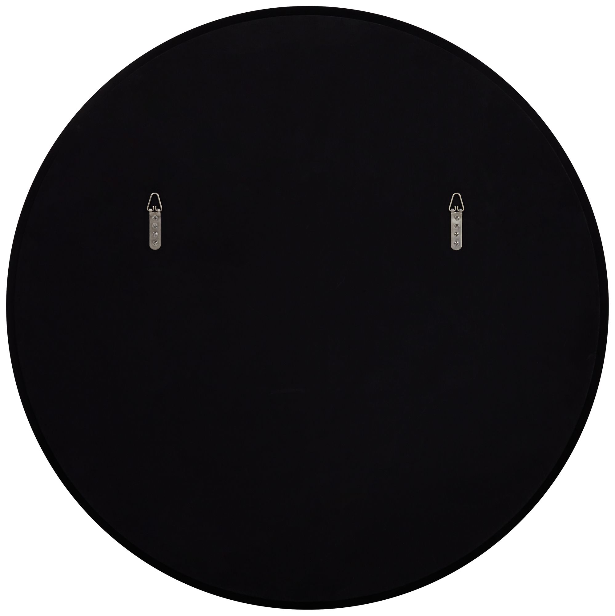 Image 5 Possini Euro Harriet White Faux Marble 34" Round Wall Mirrors Set of 2 more views