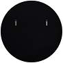 5_Possini Euro Harriet White Faux Marble 34" Round Wall Mirrors Set of 2 more views