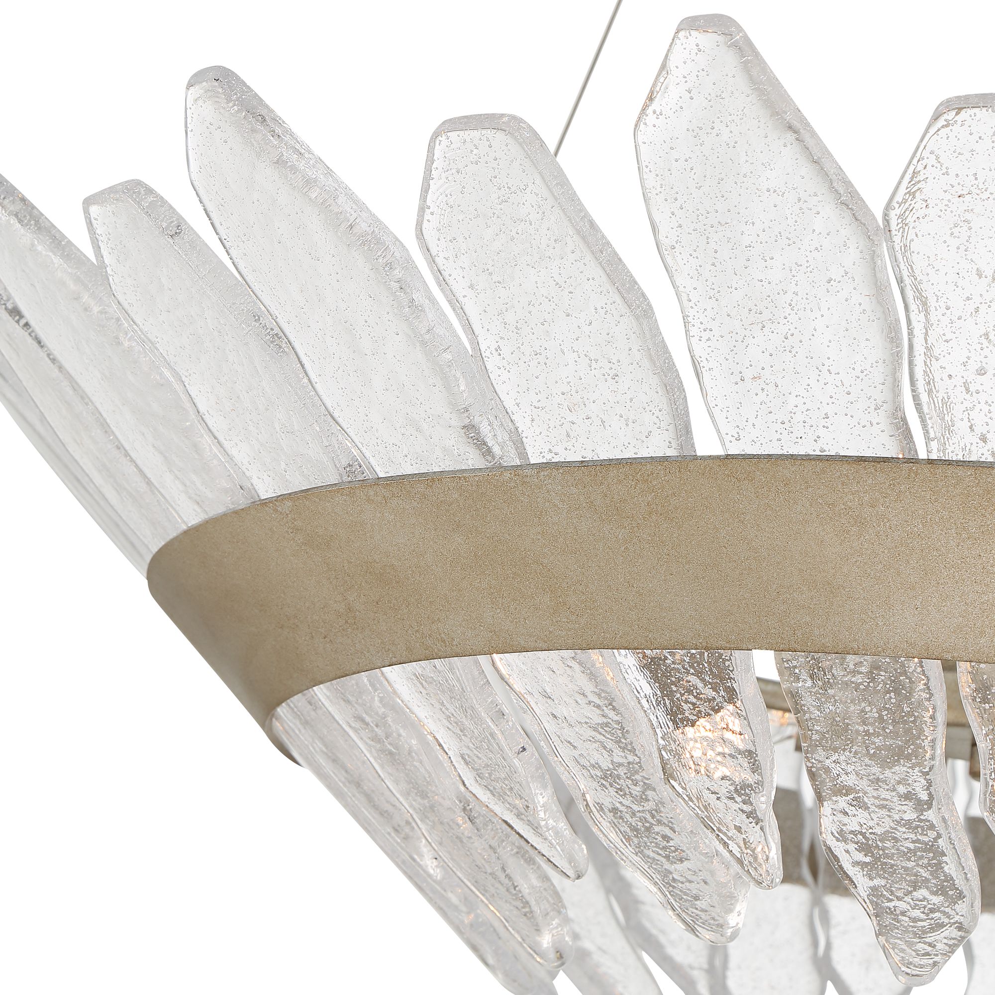 Image 4 Possini Euro Hartford 29" Wide Gray Iron Glass Modern Pendant Light more views