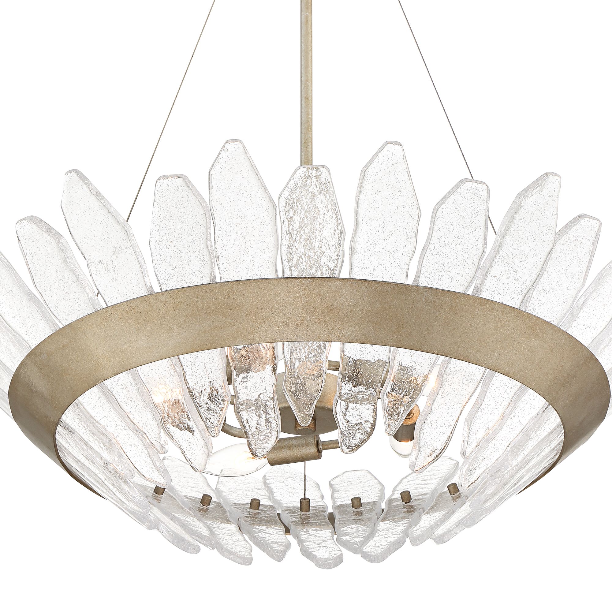 Image 5 Possini Euro Hartford 29" Wide Gray Iron Glass Modern Pendant Light more views