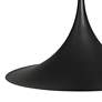 3_Possini Euro Havilund 30" Wide Matte Black Pendant Light more views