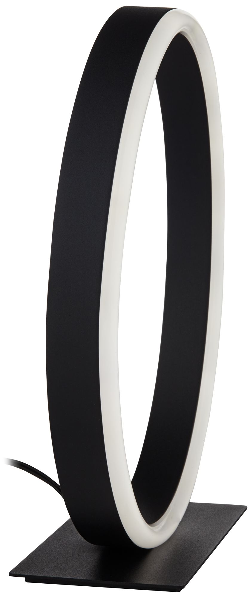 Possini Euro Helix 10" High Looped Ring Modern LED Accent Table Lamp in scene