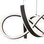 Watch A Video About the Helix Sand Black LED Spiral Pendant Light