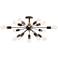 Possini Euro Hemingson 28" Wide Edison Bronze Ceiling Light