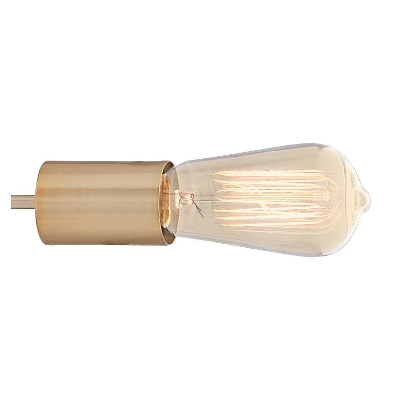 Image 4 Possini Euro Hemingson 33" Wide Gold 15-LED Sputnik Pendant Light more views