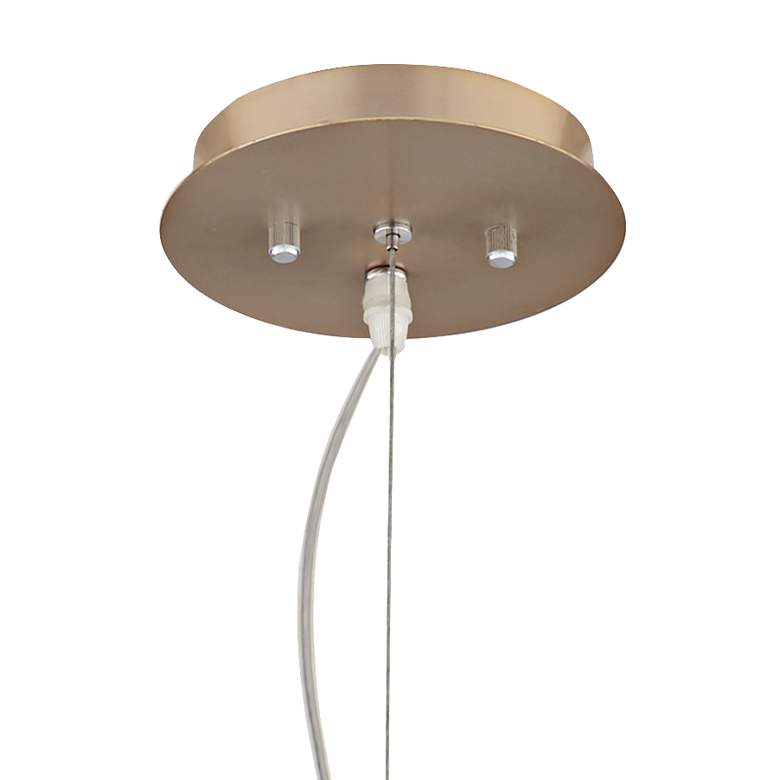 Image 5 Possini Euro Hemingson 33" Wide Gold 15-LED Sputnik Pendant Light more views