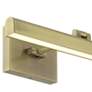 3_Possini Euro Henry 17" Wide Antique Brass LED Picture Light more views