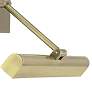 4_Possini Euro Henry 17" Wide Antique Brass LED Picture Light more views