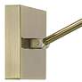 5_Possini Euro Henry 17" Wide Antique Brass LED Picture Light more views
