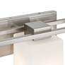 4_Possini Euro Henry 21" Wide Brushed Nickel 3-Light Bath Light more views