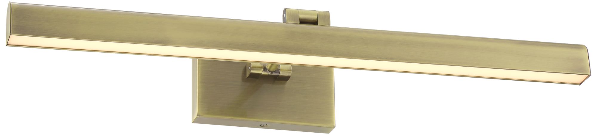 Possini Euro Henry 24" Wide Antique Brass LED Picture Light