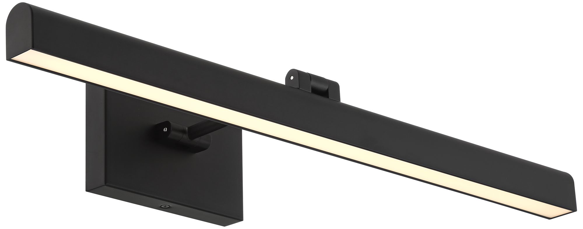 Possini Euro Henry 24" Wide Black LED Picture Light