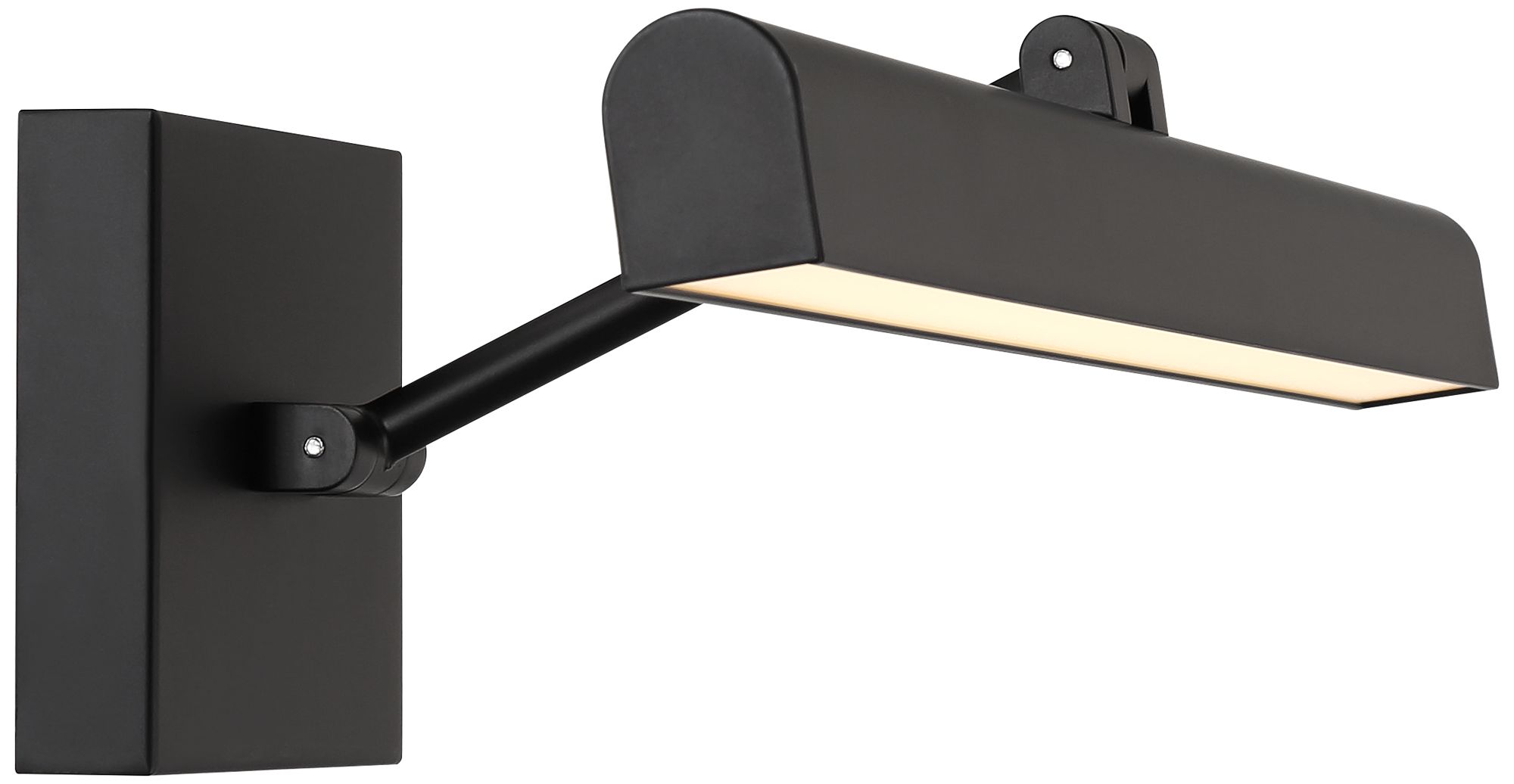 Possini Euro Henry 24" Wide Black LED Picture Light