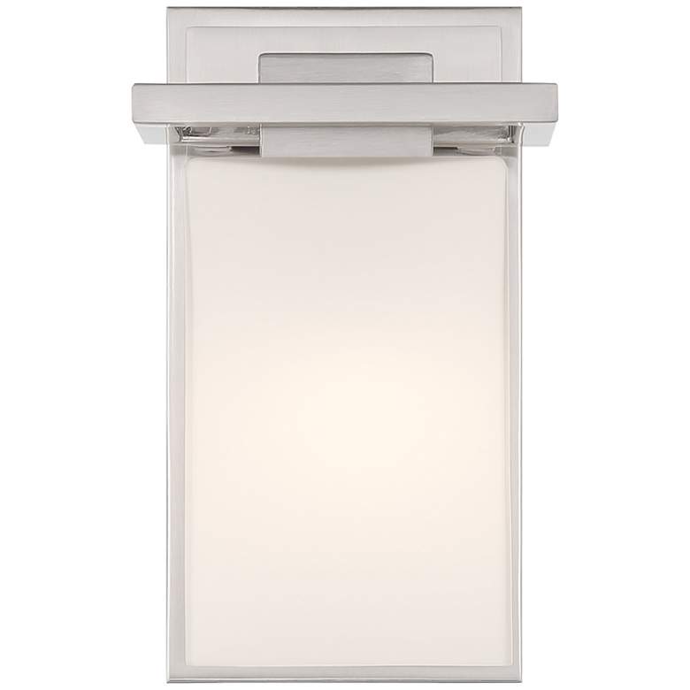 Image 4 Possini Euro Henry 8 1/2" High Brushed Nickel Wall Sconce more views