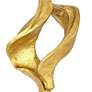 Possini Euro Hera 31" Gold Leaf and Marble Modern Table Lamp