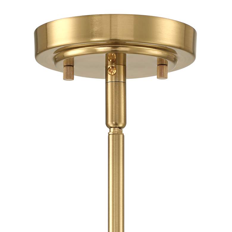 Image 5 Possini Euro Hermine 15" Wide Soft Gold Pendant Light more views