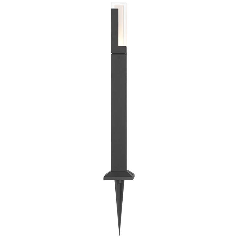 Image 5 Possini Euro Hestia 23 1/2"H Textured Black Low Voltage LED Path Light more views