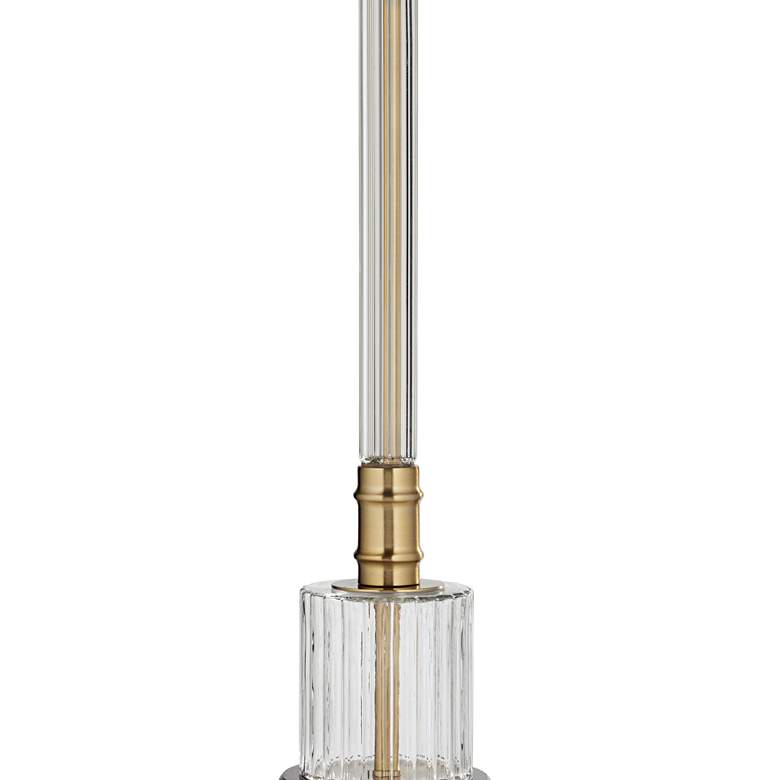 Image 7 Possini Euro Heyden 34 3/4" Modern Luxe Tall Console Buffet Table Lamp more views