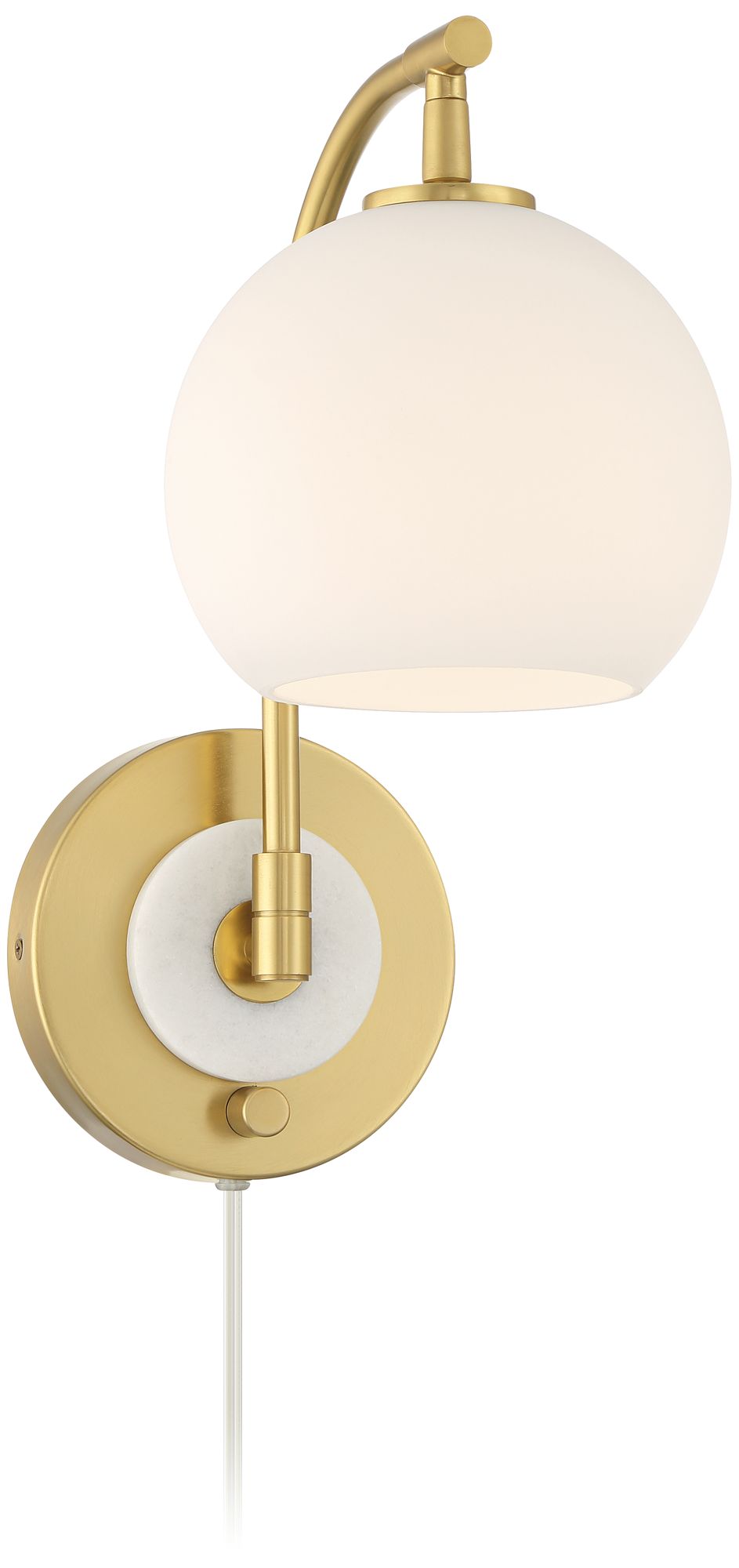 Watch A Video About the Possini Euro Hillary Antique Brass Swing Arm Plug In Wall Lamp