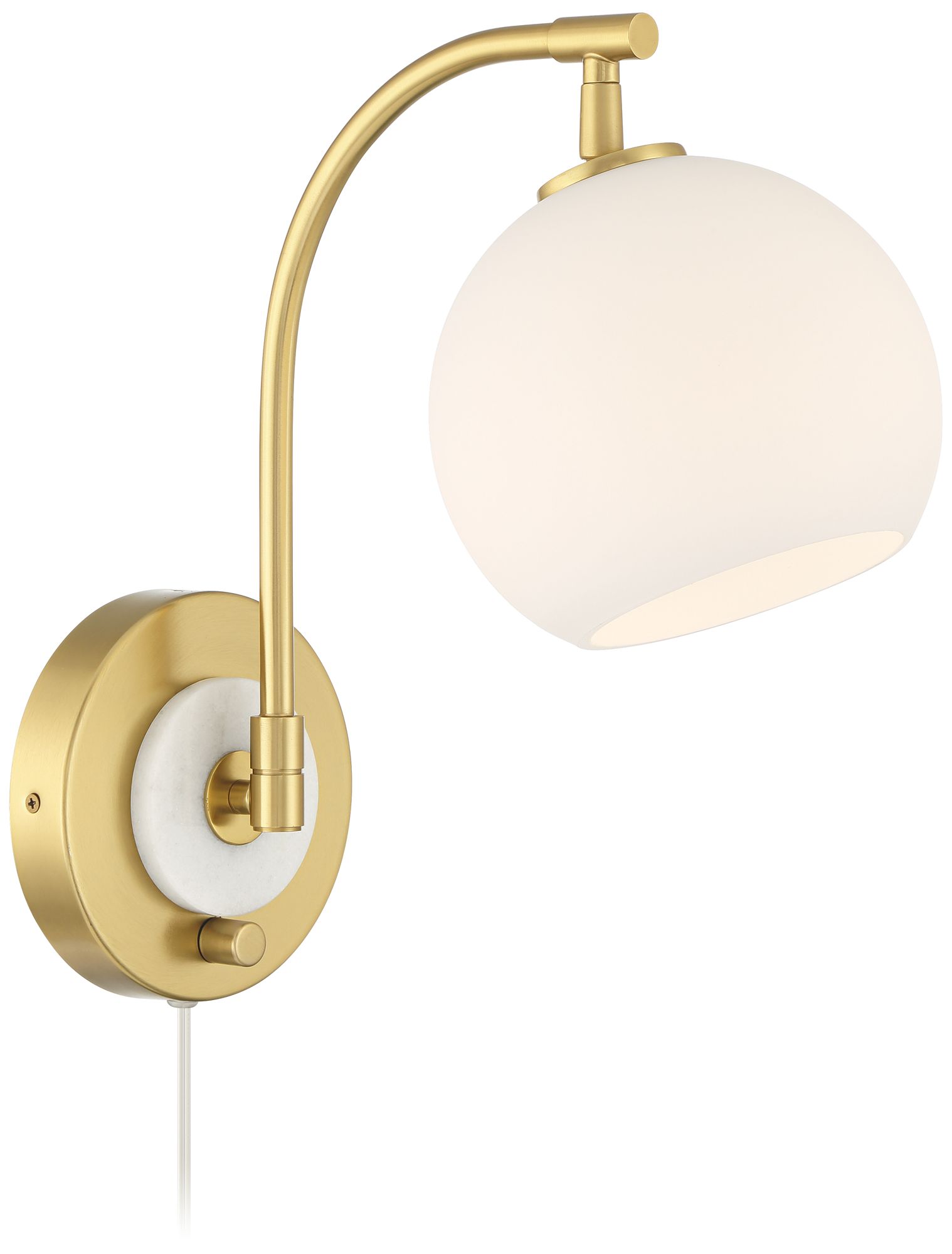 Watch A Video About the Possini Euro Hillary Antique Brass Swing Arm Plug In Wall Lamp