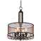 Possini Euro Hillger 20 1/4"W Rust Pendant Light