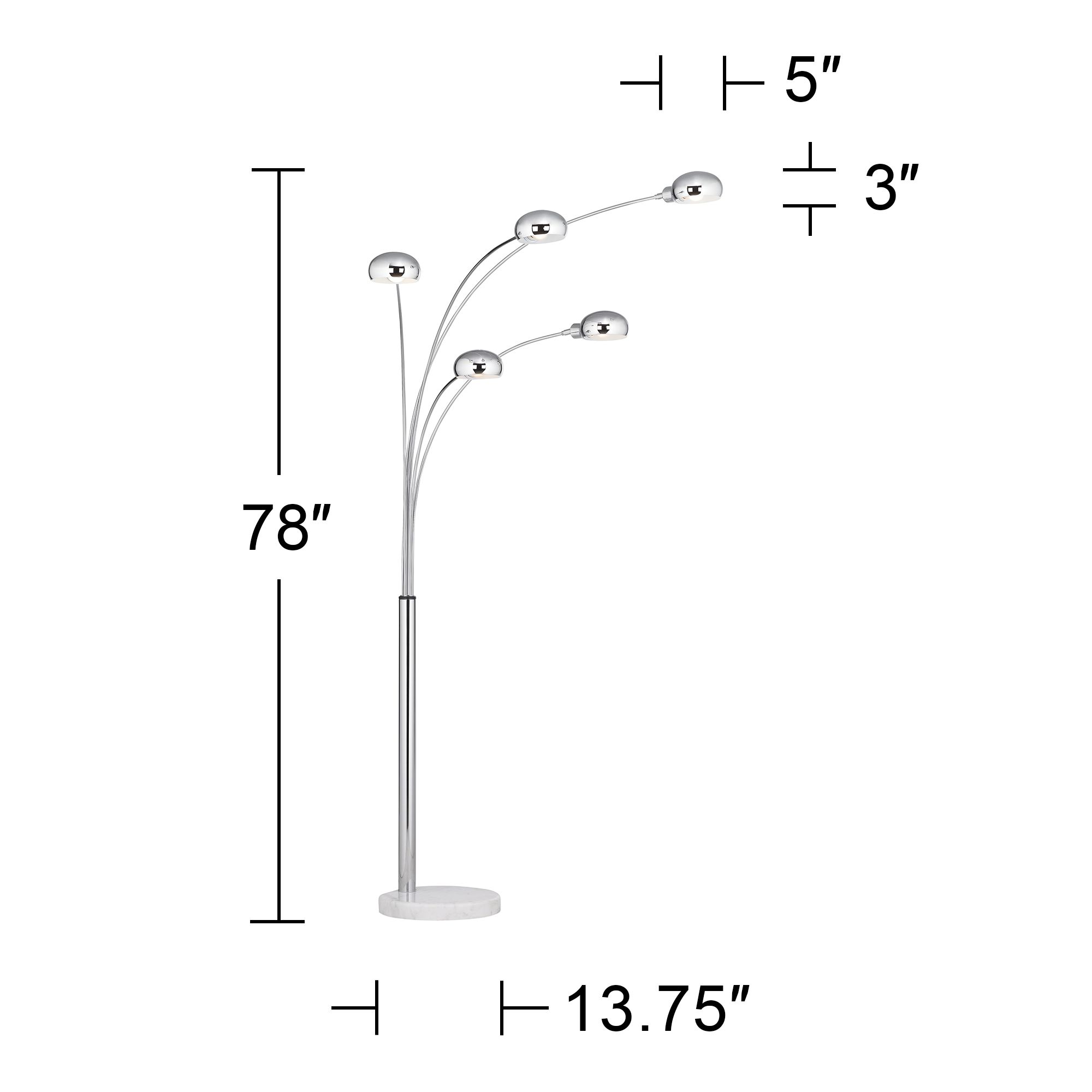 light with marble base