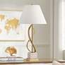 1_Possini Euro Infinity 30 1/4" High Marble and Brass Table Lamp