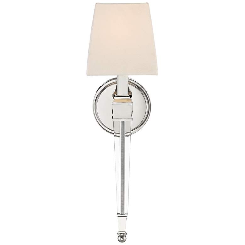 Image 4 Possini Euro Irene 20 3/4" High Polished Nickel Wall Sconce Set of 2 more views