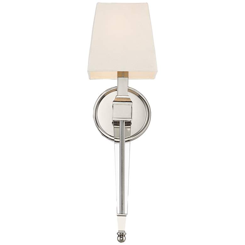 Image 5 Possini Euro Irene 20 3/4" High Polished Nickel Wall Sconce Set of 2 more views