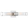 5_Possini Euro Isabella 24 1/4"W Polished Nickel Bath Light Set of 2 more views