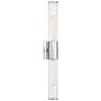 Possini Euro Isabella 24 1/4"W Polished Nickel Bath Light Set of 2