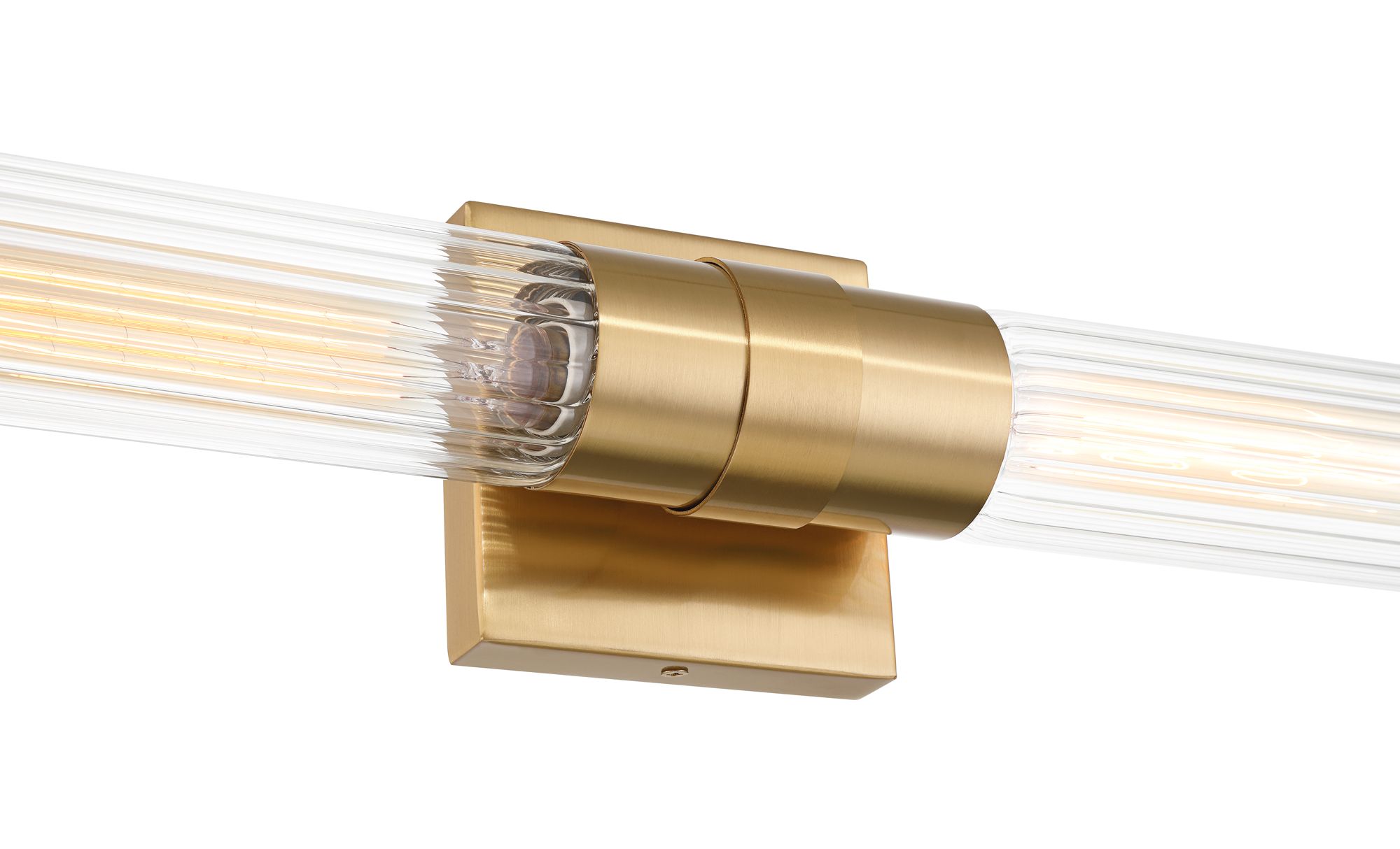 Image 5 Possini Euro Isabella 24 1/4"W Warm Brass 2-Light Bath Light Set of 2 more views