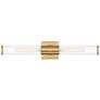 4_Possini Euro Isabella 24 1/4"W Warm Brass 2-Light Bath Light Set of 2 more views
