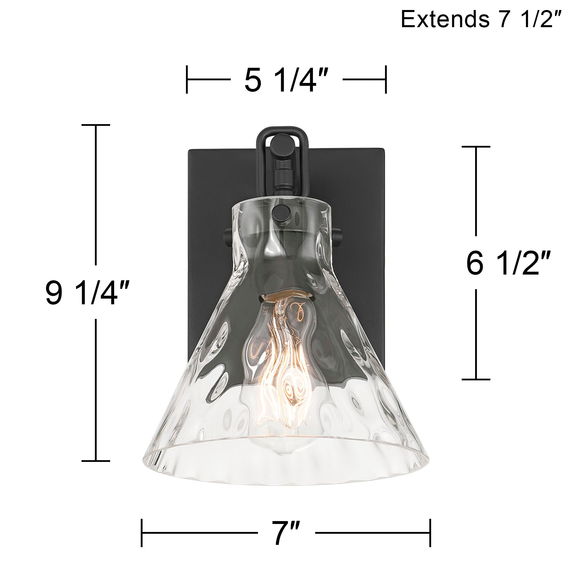 Possini Euro Ishii 9 1/4" Wide Matte Black Wall Sconce Set of 2