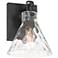 Possini Euro Ishii 9 1/4" Wide Matte Black Wall Sconce