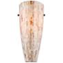 Possini Euro Isola 11 3/4" High Mother of Pearl Mosaic Wall Sconce