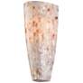 Possini Euro Isola 11 3/4" High Mother of Pearl Mosaic Wall Sconce