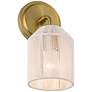7_Possini Euro Jacob 11" High Gold and Natural Rope Wall Sconce Set of 2 more views