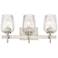 Possini Euro Jacob 20" Wide Ribbon Glass Bath Wall Light